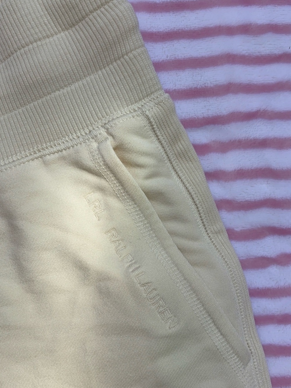 Ralph Lauren Women’s Cream Jogger Sweatpants